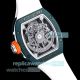 Swiss Clone Richard Mille RM029 Carbon Fiber Le Mans White Rubber Strap Limited Edition Watch (6)_th.jpg